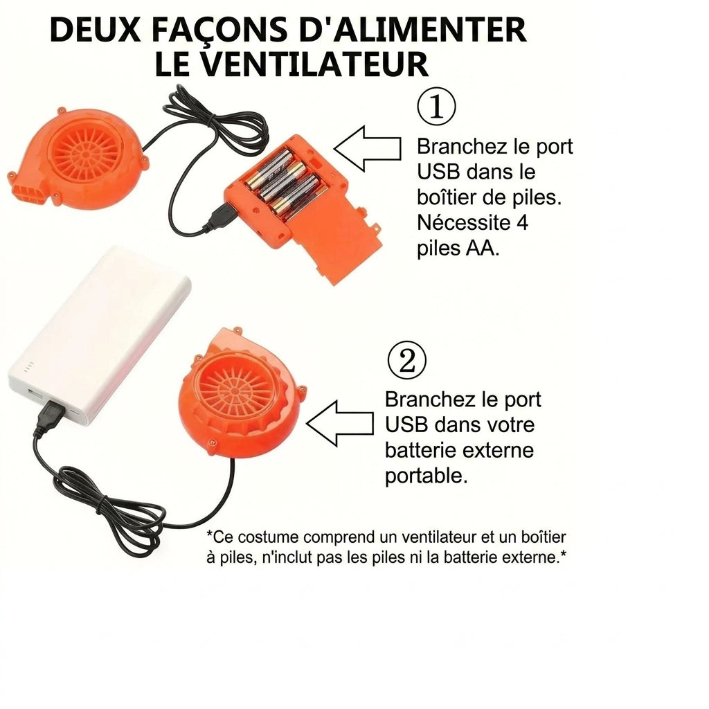 Déguisement Gonflable Tung Tung Sahur